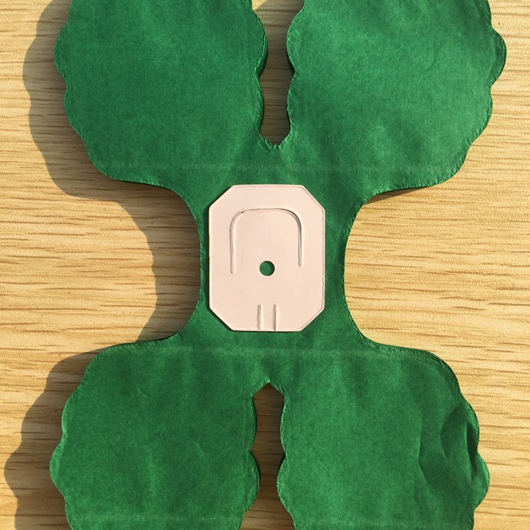 Guirnalda de papel de trébol para decoración de bodas o fiestas