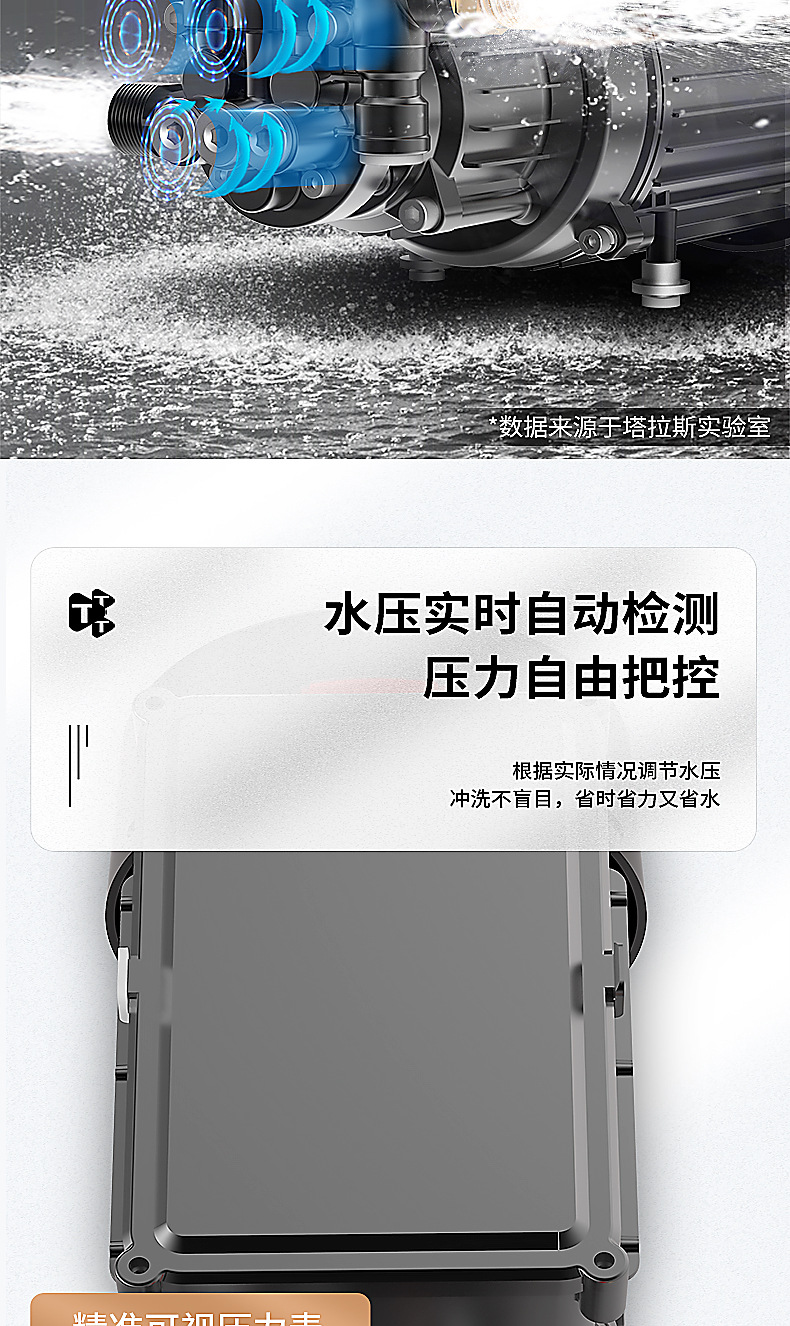 Germany's 2025 New Cross-Border Vertical High-Pressure Car Washing Machine Household Portable Portable Washing Machine Fully Automatic Commercial