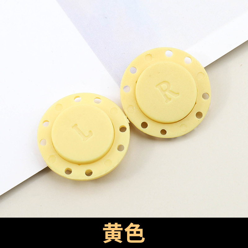 Color de nylon hebilla oculta hebilla magnética hebilla de succión magnética Madre y niño hebilla imán botón Botón abrigo hembra hebilla magnética invisible