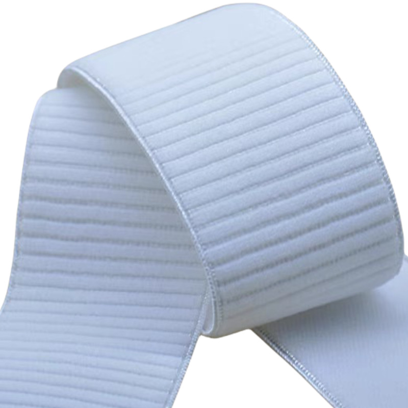 Nylon Raw Material Tank-Style Elastic Band, High-Elastic Shuttleless Waistband for Loose-Fit Pants—Direct Supply of Premium Elastic Accessories