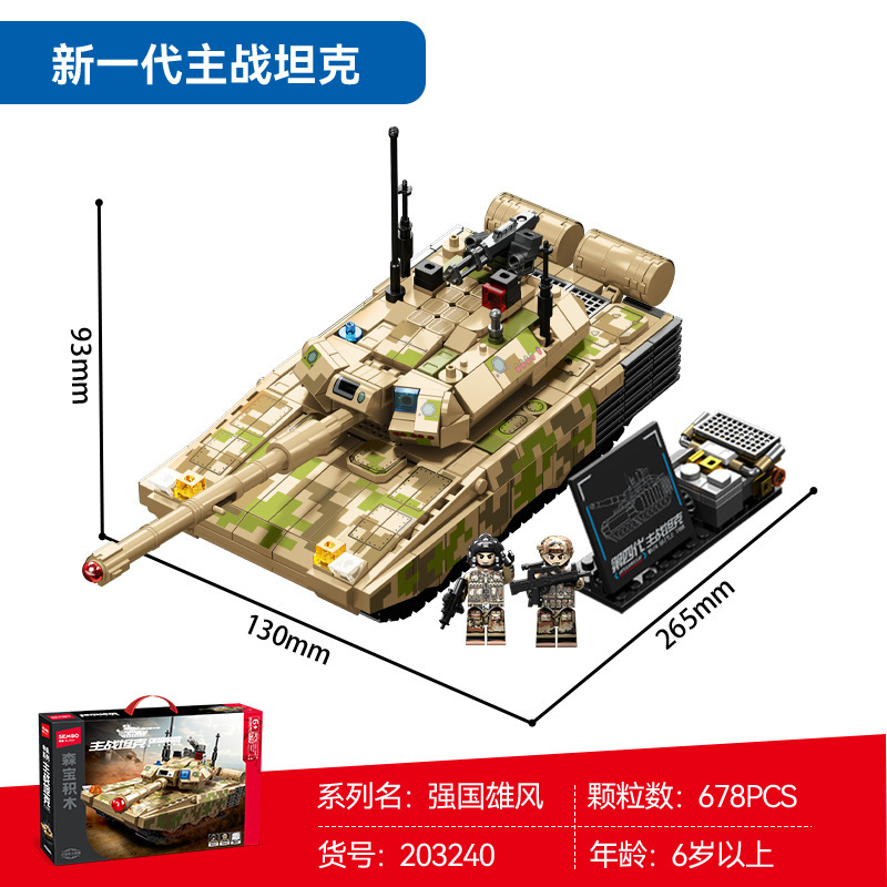 New generation main station tank 6782 particles [color box]