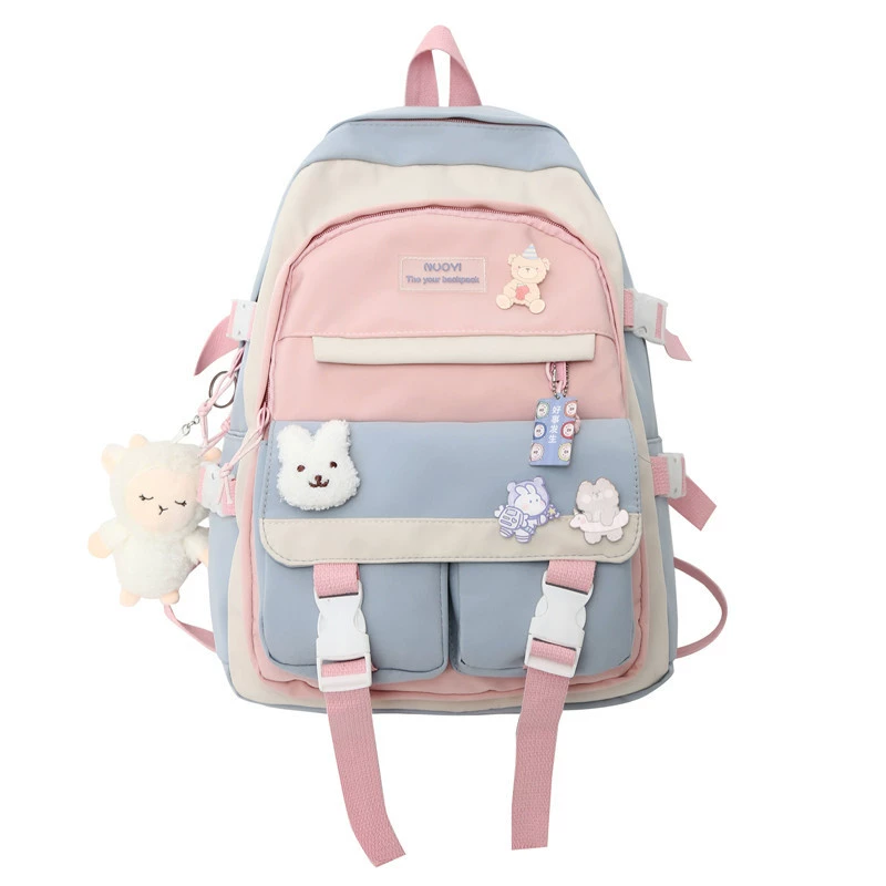 Backpack, brand capacious shoulder bag, Korean style, for secondary school