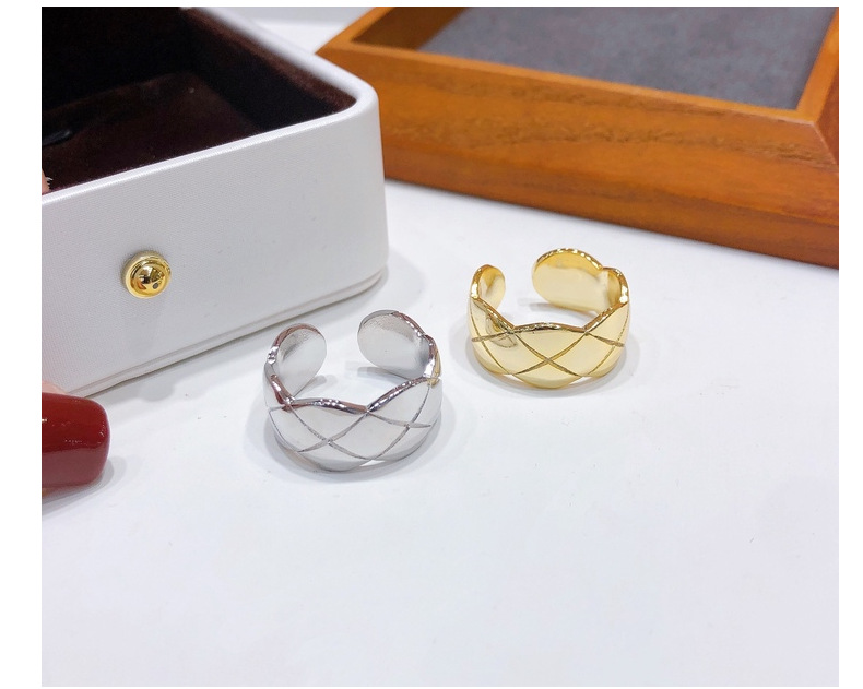 Casual Round Copper Plating Open Ring 1 Piece