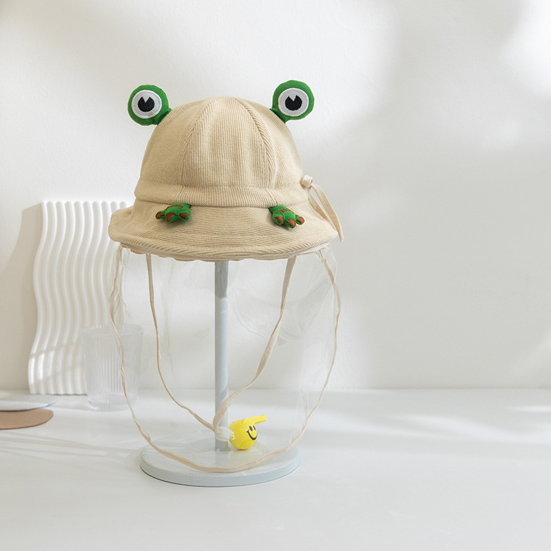 91g Weight Hat Classification Cotton Fabric Type Bucket Hat Hats Type 1 Piece Quantity Daily Occasion Frog Pattern All Seasons Season Children Unisex Gender Patchwork Design Cute Style Children Unisex Cute Frog Patchwork Bucket Hat 8