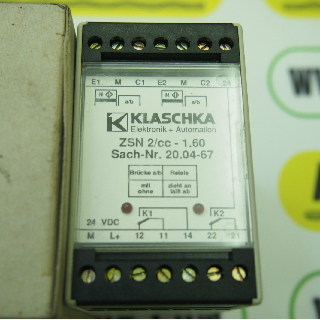 KLASCHKA ZSN 2-CC-1.60 20.04-67 24VDC