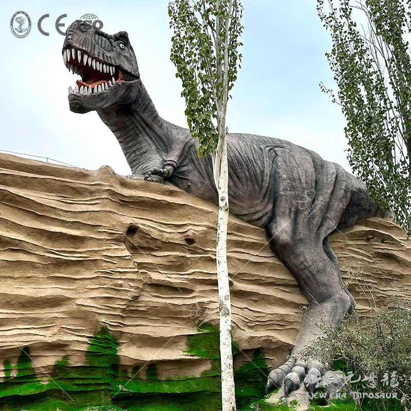 Modelo de simulación de dinosaurios grande simulación de dinosaurios de silicona paisaje escultura de dinosaurios paisaje exhibición personalizada
