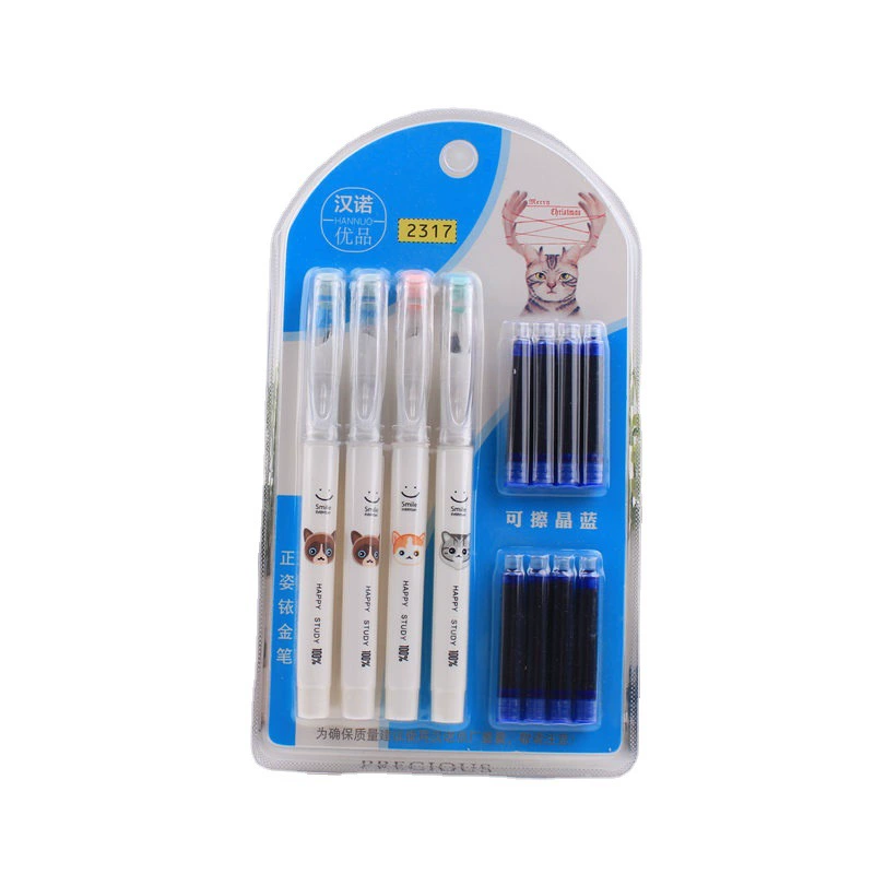 Pen for students, calligraphy, 4 pieces, Birthday gift