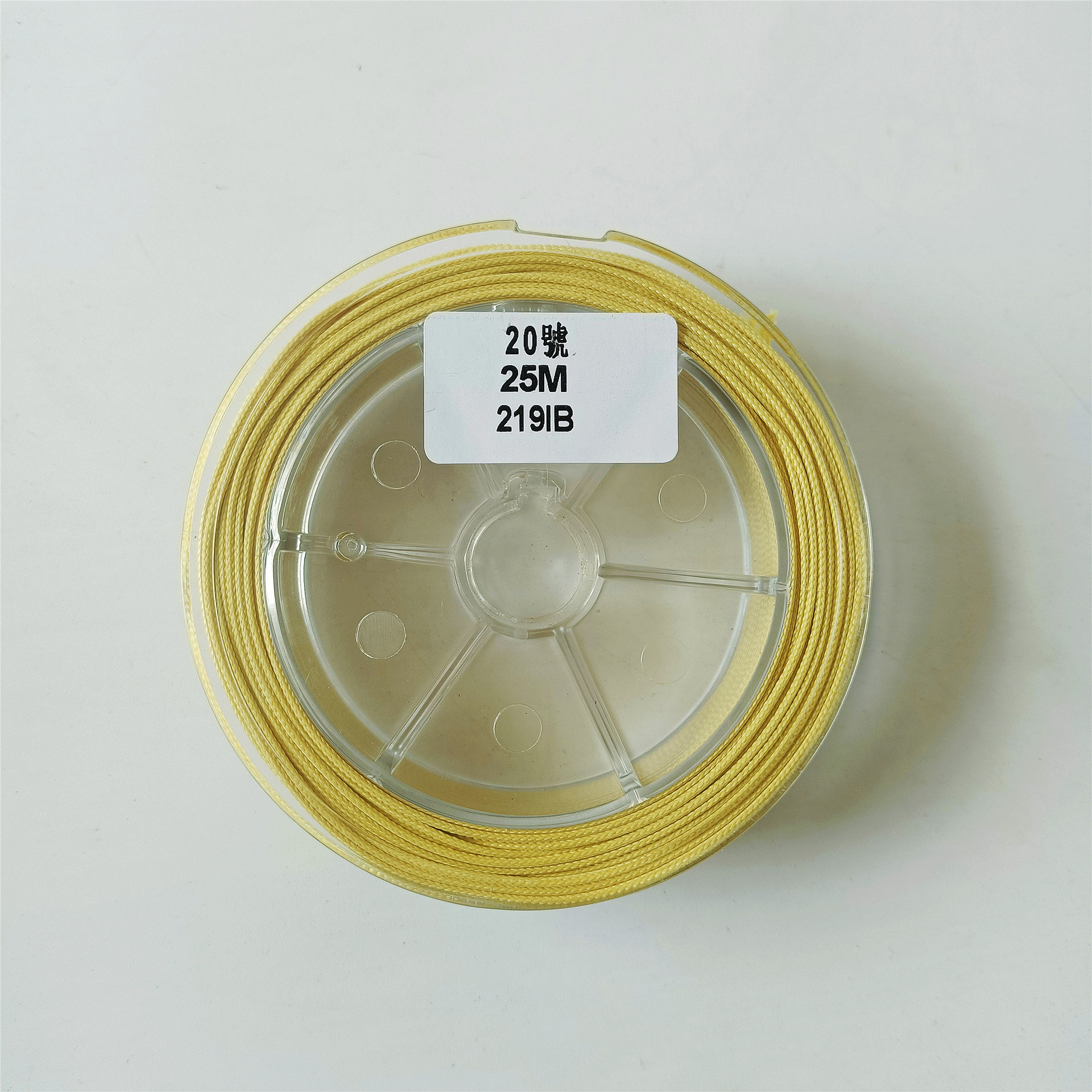 芳纶空芯绑钩绳 25米/盘 可回穿  高强度耐切割耐腐蚀芳纶绑钩绳