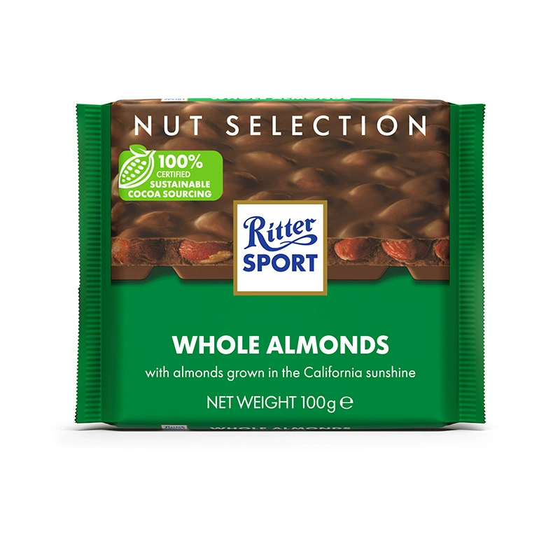 Germany Rittersport Ritter Portrert Harm, Hazelnut Milk Dark Chocolate Net Red Leisure Snacks