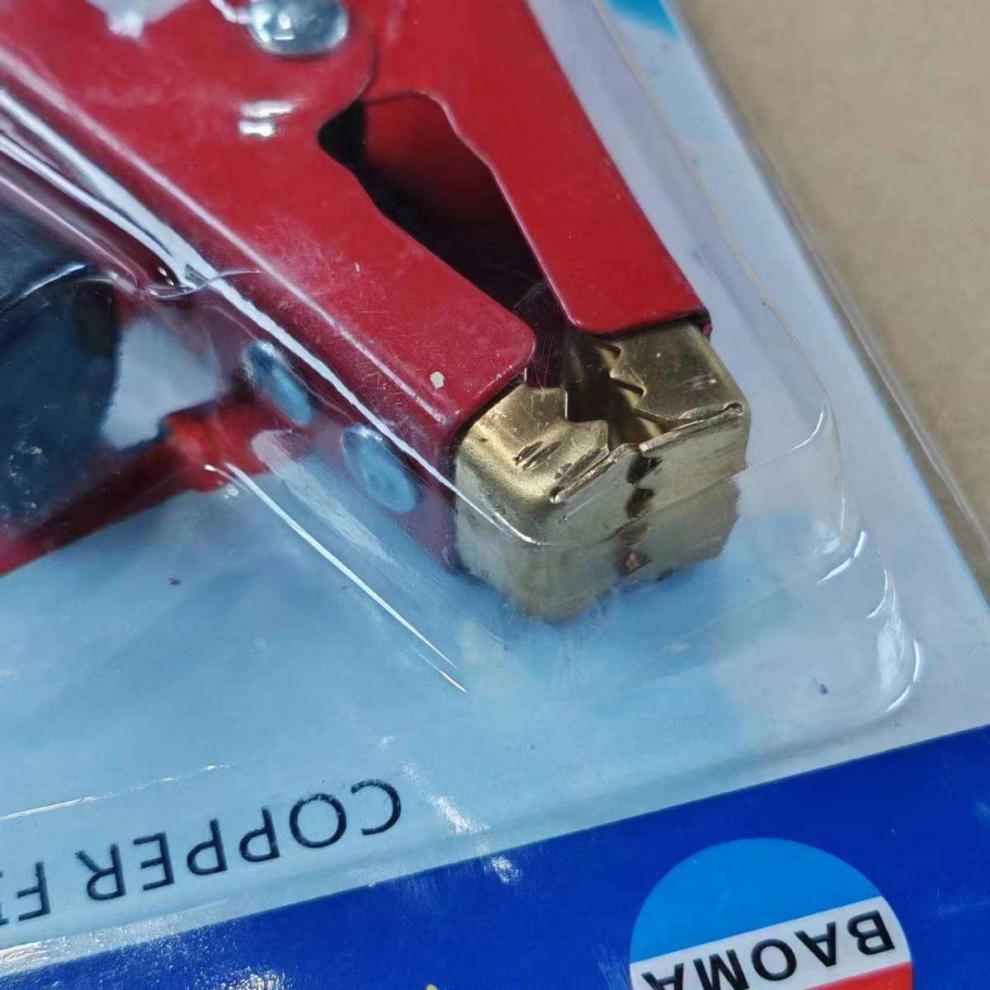 Battery Clamps with Thickened Copper Heads for Car Batteries, Jump-Starting Connection Cable Clamps, Charger Clips, Large and Small Alligator Clips