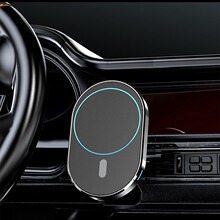 跨境车载磁吸无线充电器15W适用于苹果12 13 14系列手机