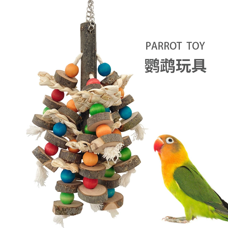 Попугай игрушка пион черный феникс птица рвет рот, чтобы снять скуку