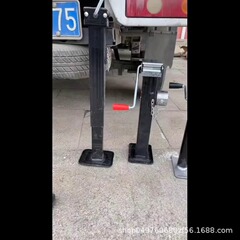 手回しジャッキトレーラー平板ジャッキスタンド足サポートトレーラーの足部品農業機械サポートスタンド農業用サポート
