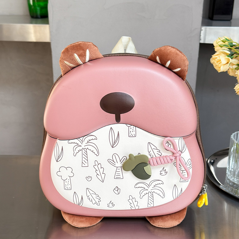 Sound Bear Kindergarten Mochila Mochila Dibujos animados Cute de gran capacidad Protector de columna Reducción de carga Mochila para niños Mochila Fabricante