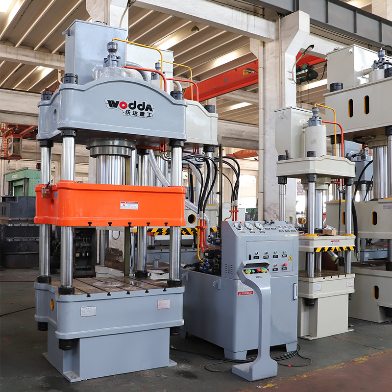 沃达重工厂家新款200t汽车配件液压机 200吨四柱液压压力机冲压