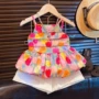 夏季新款碎花儿童吊带