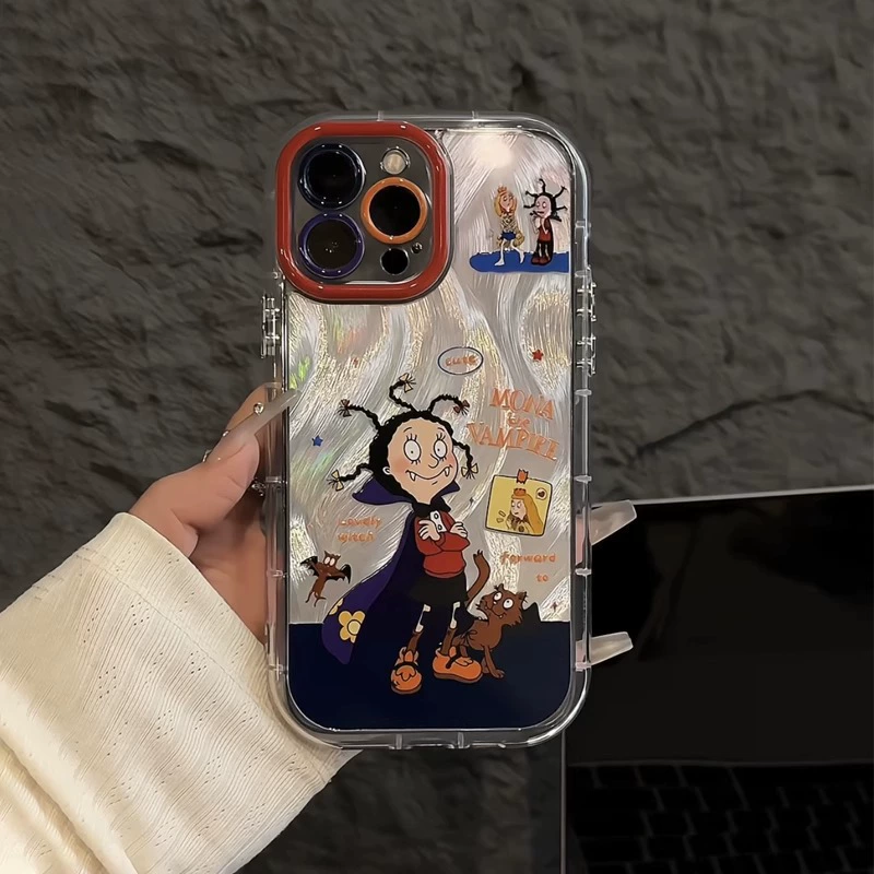 Коллекционная Apple, чехол для телефона cartoon ноутбук, iPhone16 Pro, совместимый чехол для телефона, iPhone 15/16, iphone, 14, 16promax