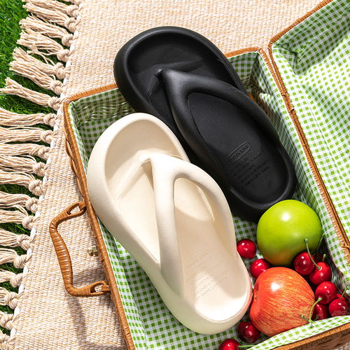 Stylish Thick Sole Herringbone Sandals for Women - 2025 Summer New Arrival Non-Slip Beach Sandals for Women - Can Be Worn Outside