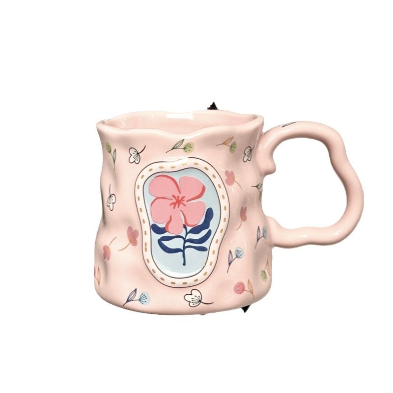 Regalo de cumpleaños de una amiga, taza de agua, nicho de diseño, taza de regalo de mano, caja de regalo retro. image 5