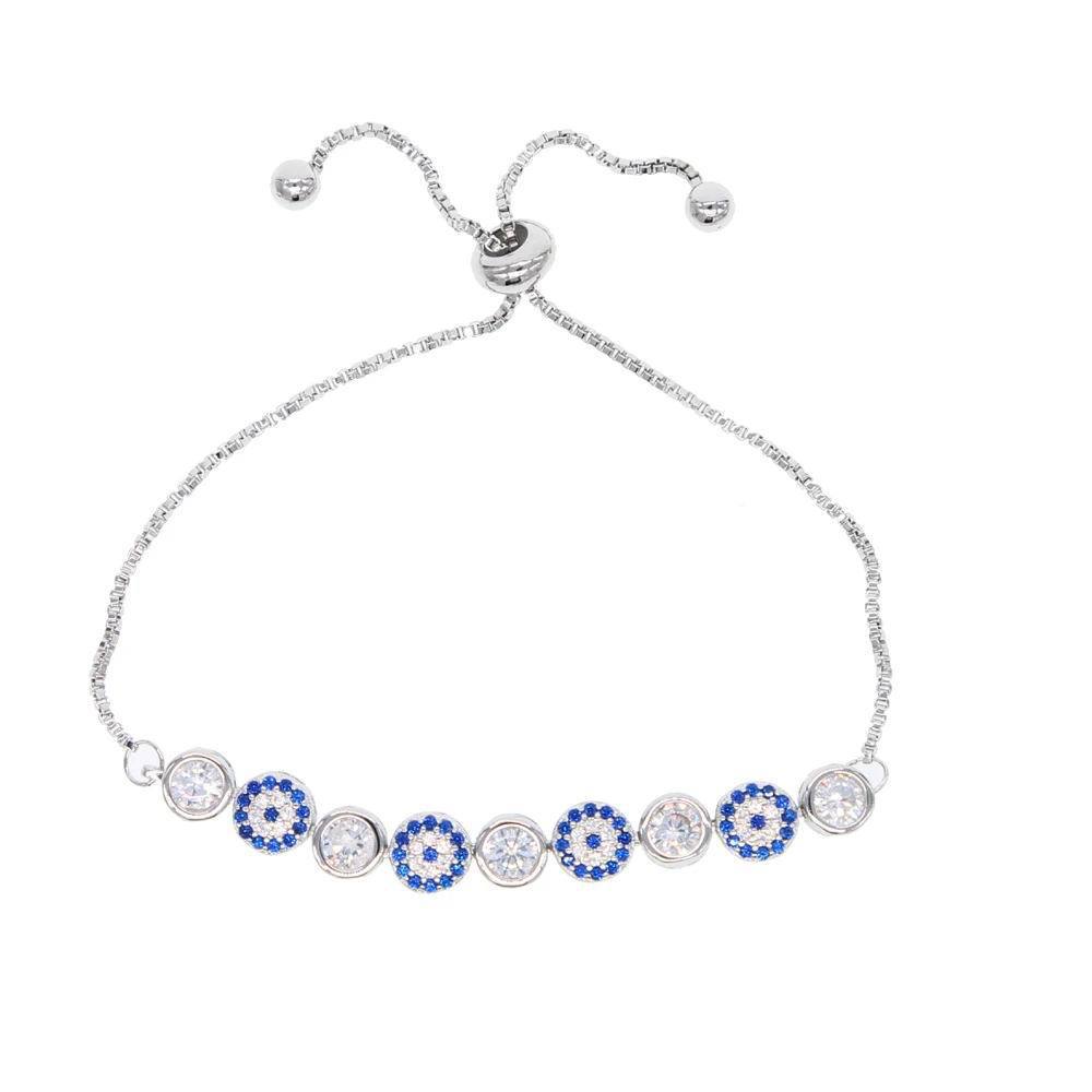 Lucky Evil Eye Red String Bracelet Adjustable Protection Jewellery_voghion.com