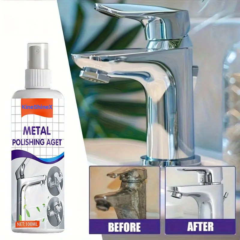 Scale Cleaner Powerful Decontamination Bathroom Bathtub Faucet Water Stain Removal Scale Glass Scale Removal Tile