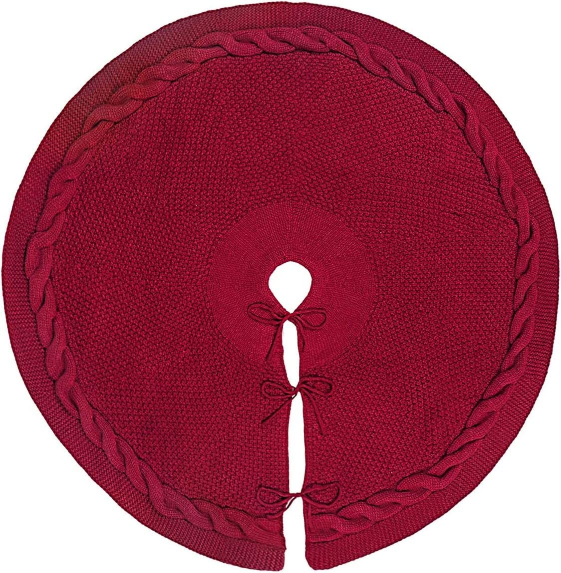 Christmas Simple Style Classic Style Solid Color Polyester Holiday Daily Christmas-tree Skirt display picture 3