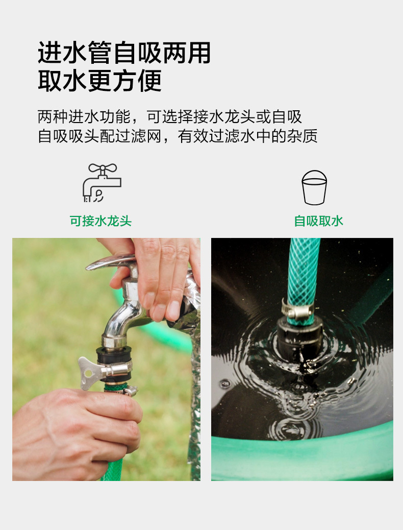 Bosch High-Pressure Cleaning Machine, Car Washing Machine, Household Self-Priming High-Power Water Gun, Garden Floor Washing Machine, Intelligent Pure Copper Water Pump