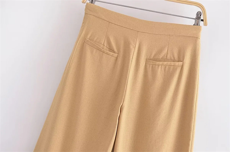 Women's Fashion Casual All-match Linen Pants