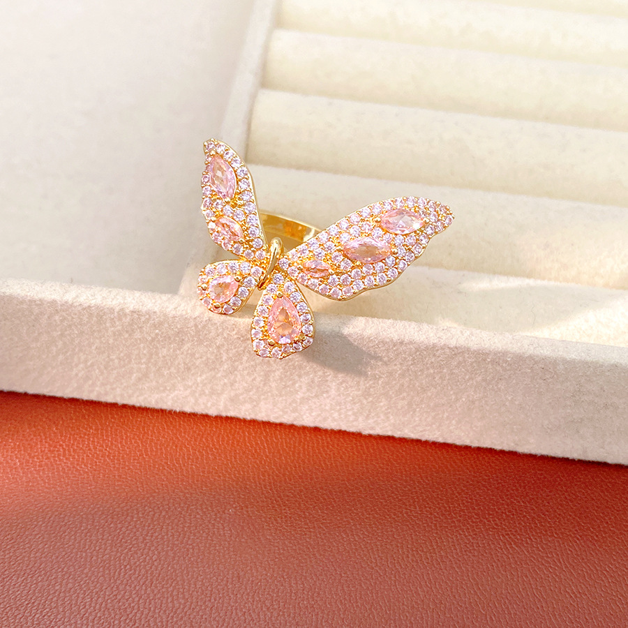 Collar de mariposa de piedra púrpura ligero de lujo nicho cadena de clavícula de alta calidad temperamento de moda conjunto de joyería versátil