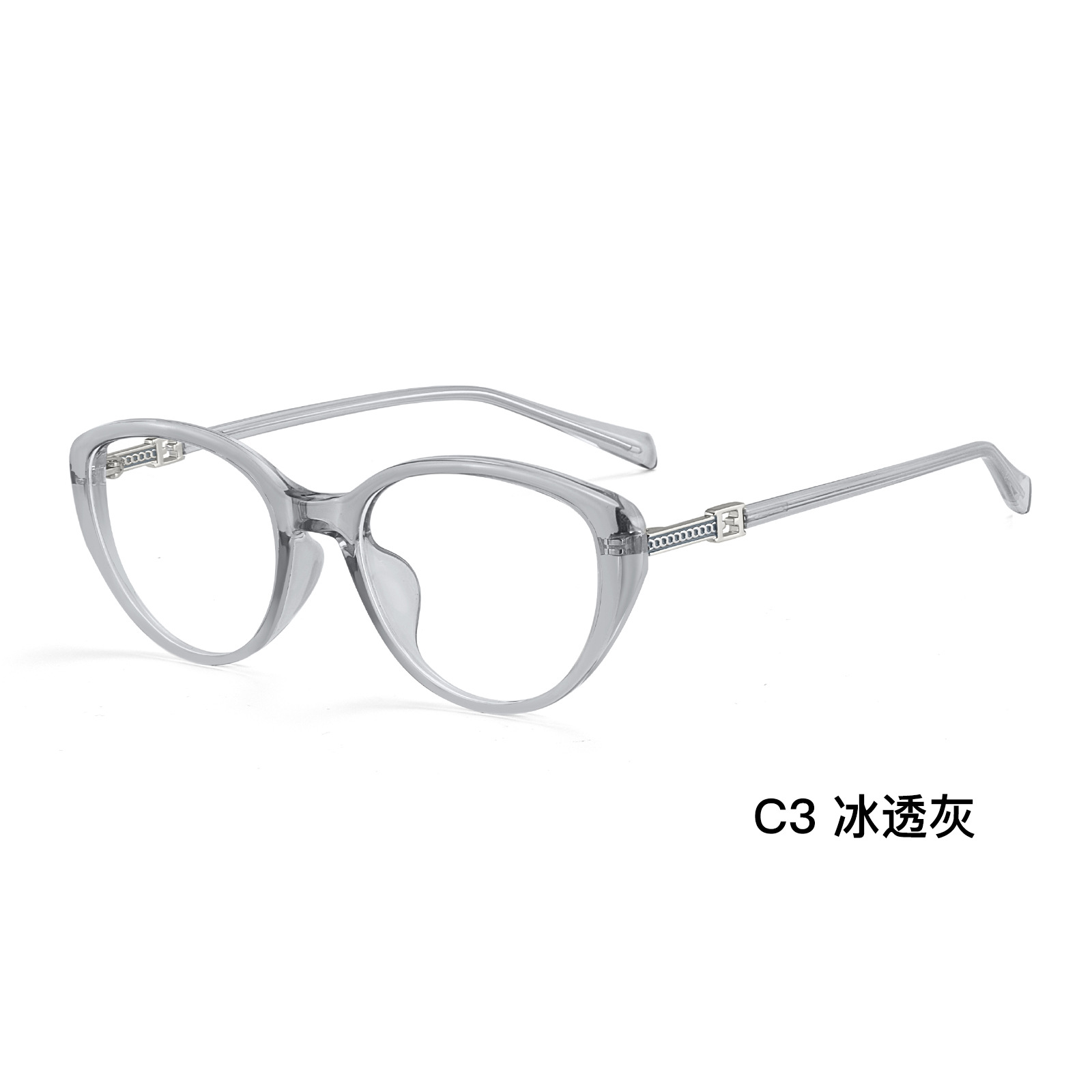 Gran marca reticulante artefacto facial ojo de gato anti-luz azul TR90 marco de gafas de 4 mm de ancho puede equiparse con miopía al por mayor