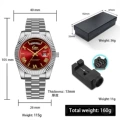 Cs026 steel red gold
