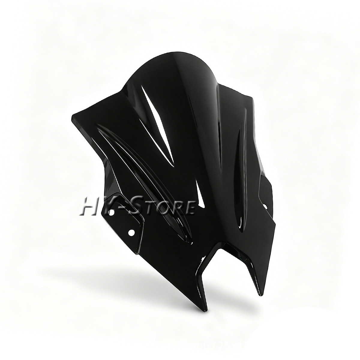 Suitable for Kawasaki Ninja500 2024-2026 Front Windshield Modification and Heightening Front Wind Deflector