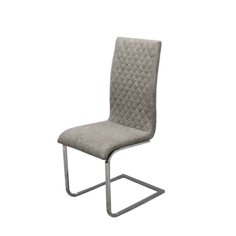 Exportación de Amazon lujo ligero silla de comedor de alta calidad simple reposabrazos silla de respaldo de tela chai comedor