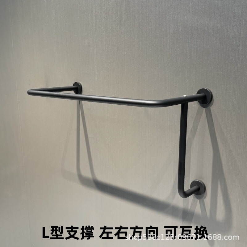 Stainless Steel Clothes Rack, Guest Room Clothes Rail, Bathroom Towel Rack, Wall-Mounted Clothes Drying Rack, No-Drill Modern Minimalist Design