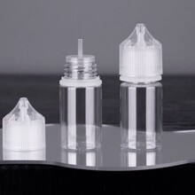 注油瓶防盗盖pet10ML挤压30毫升透明塑料瓶分装尖嘴烟滴液瓶