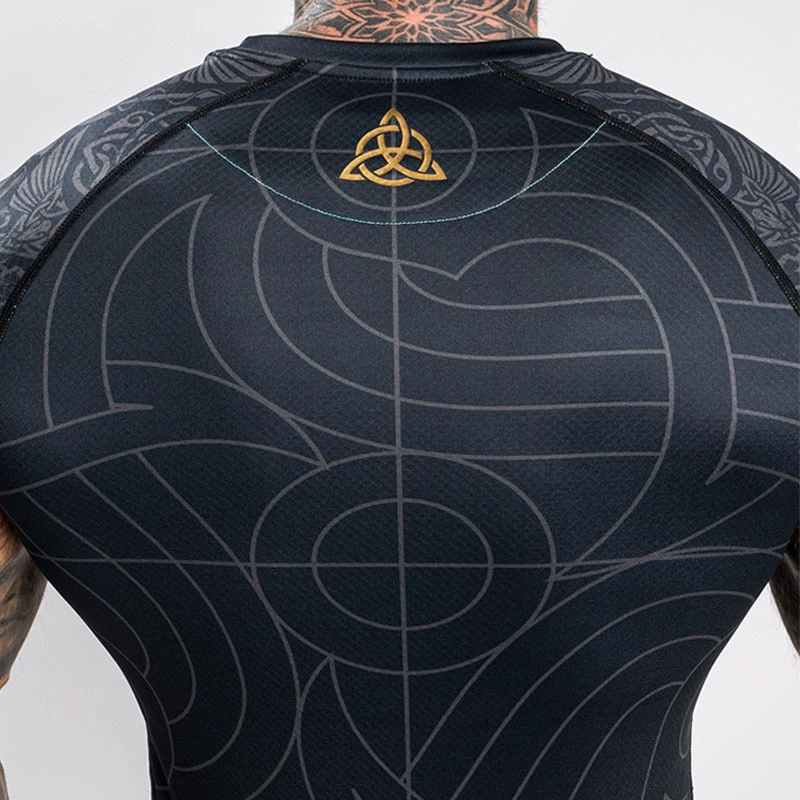 VENUM Venom Быстро сохнущие шорты с коротким рукавом MMA тренировочные спортивные лосины мужской высокий эластичный баскетбол костюм