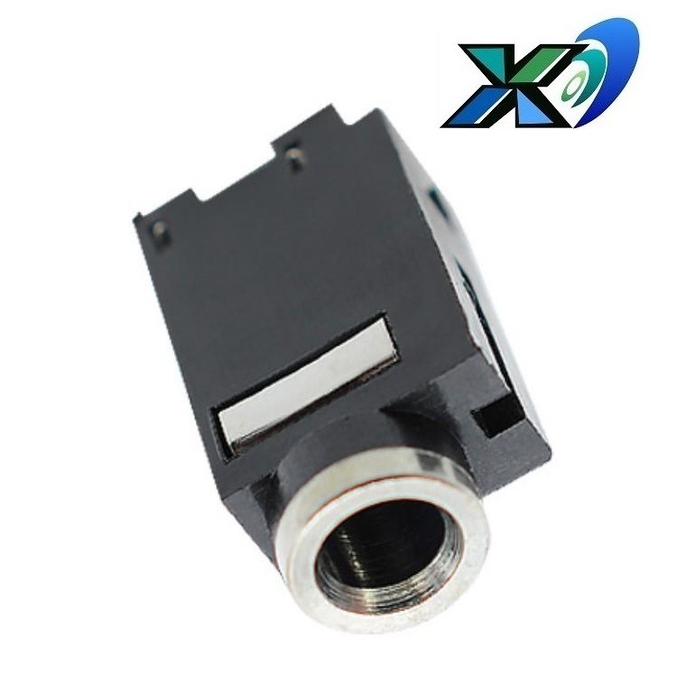 卧插3.5耳机插座带铜套 立体声3.5耳机母座三脚 3.5音频插座3脚