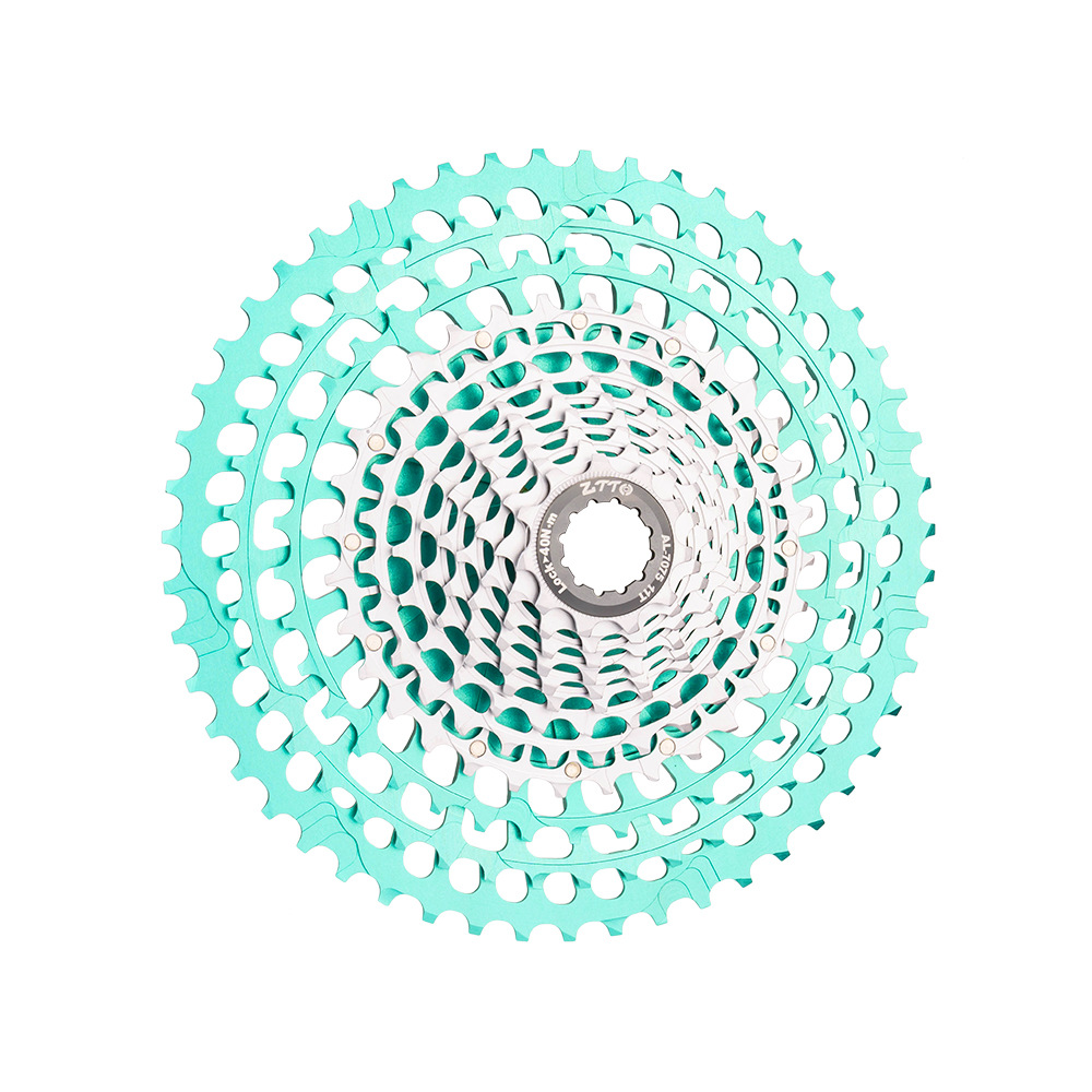 ZTTO Ultraligero de 12 velocidades 51T volante de bicicleta de montaña volante CNC volante cuantificado ultraligero de color todo en uno