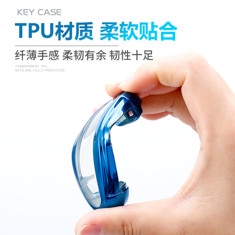 En stock caja de la llave del coche de Ventas Directas adecuado para Nissan nuevo Xuanyi Qashqai Qijun Teana caja de la llave del coche Shell hebilla