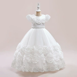 童礼服;童连衣裙;儿童发饰