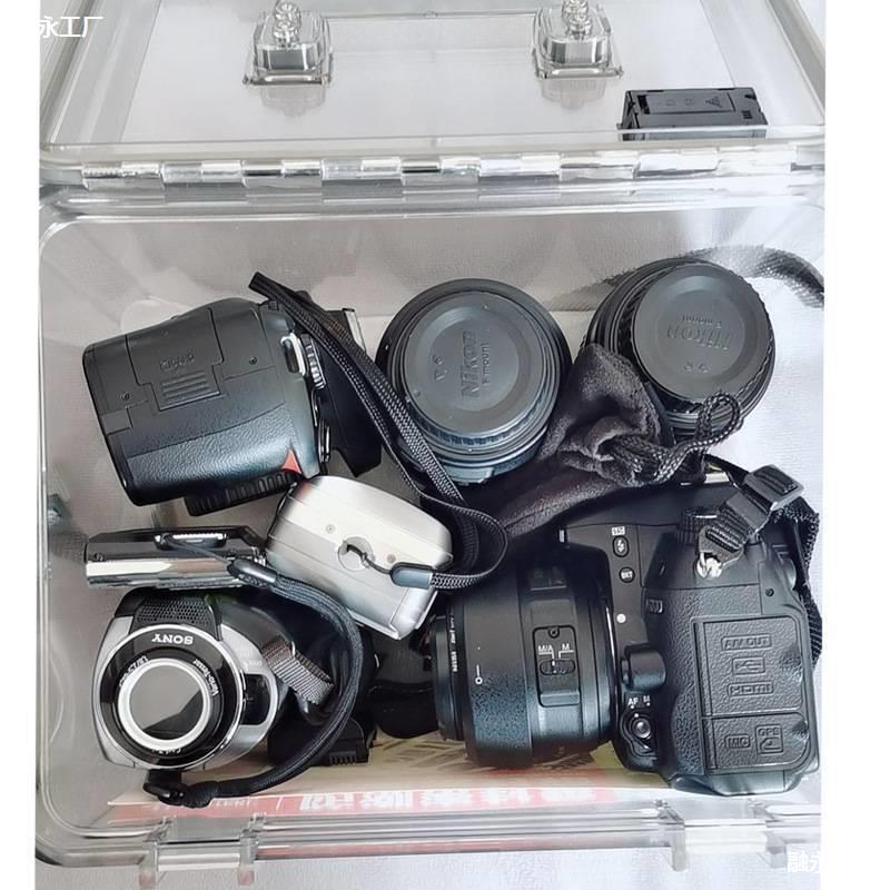 相机防潮箱单反干燥箱剂摄影器材镜头密封箱数码电子收纳大号塑料
