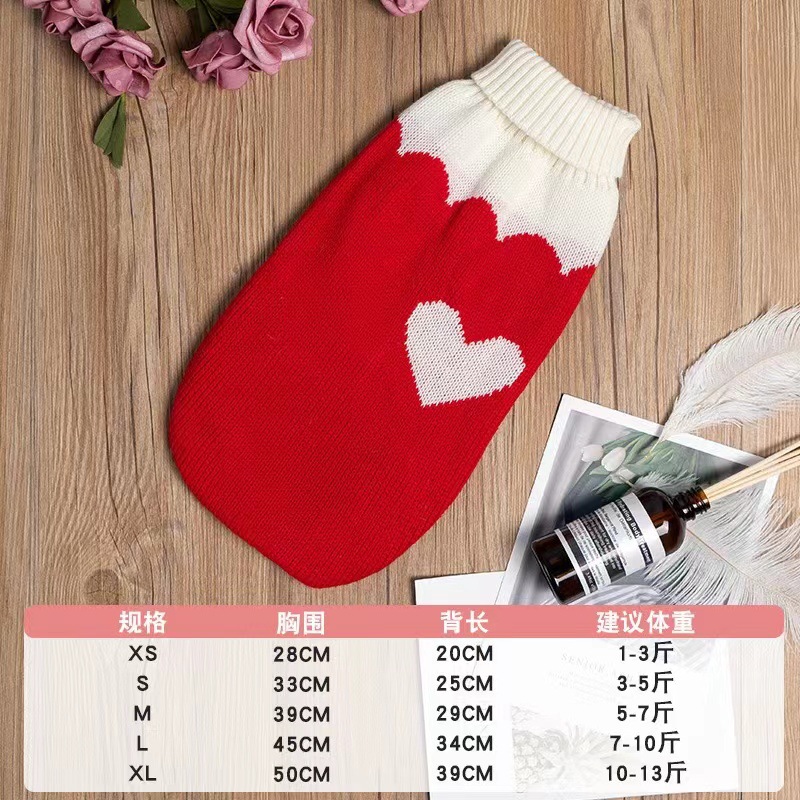 Ropa para mascotas multi-color de lana de punto ropa de gato de dos piernas de solapa caliente casual mascota suéter de una sola pieza de entrega
