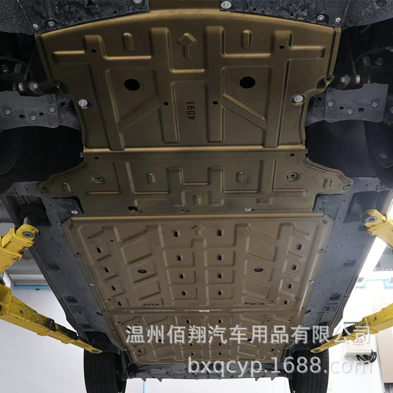 Защита картера из марганцевой стали серая