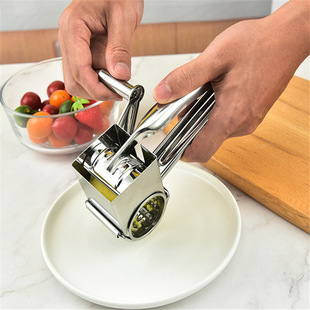 Stainless Steel Cheese Shaver Hand Rotating Cheese Grater Kitchen Creative Cheese Shaver Household Spot