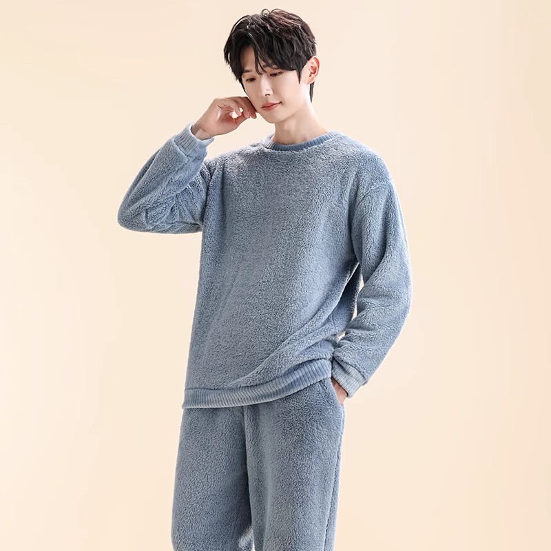풀오버 스타일 라이트 블루