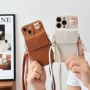 苹果小女孩斜挎iphone16promax手机壳