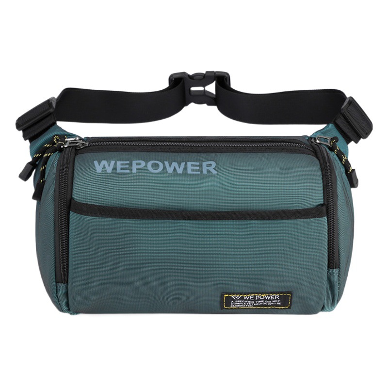 Bolso de pecho de los nuevos hombres de moda transfronteriza bolsa de hombro de gran capacidad bolsa de mensajero impermeable Ocio deportes al aire libre bolsa de cintura