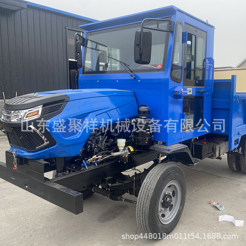 四不像自卸农用四驱车 3吨5吨农机六轮车 农用柴油翻斗自卸四轮车