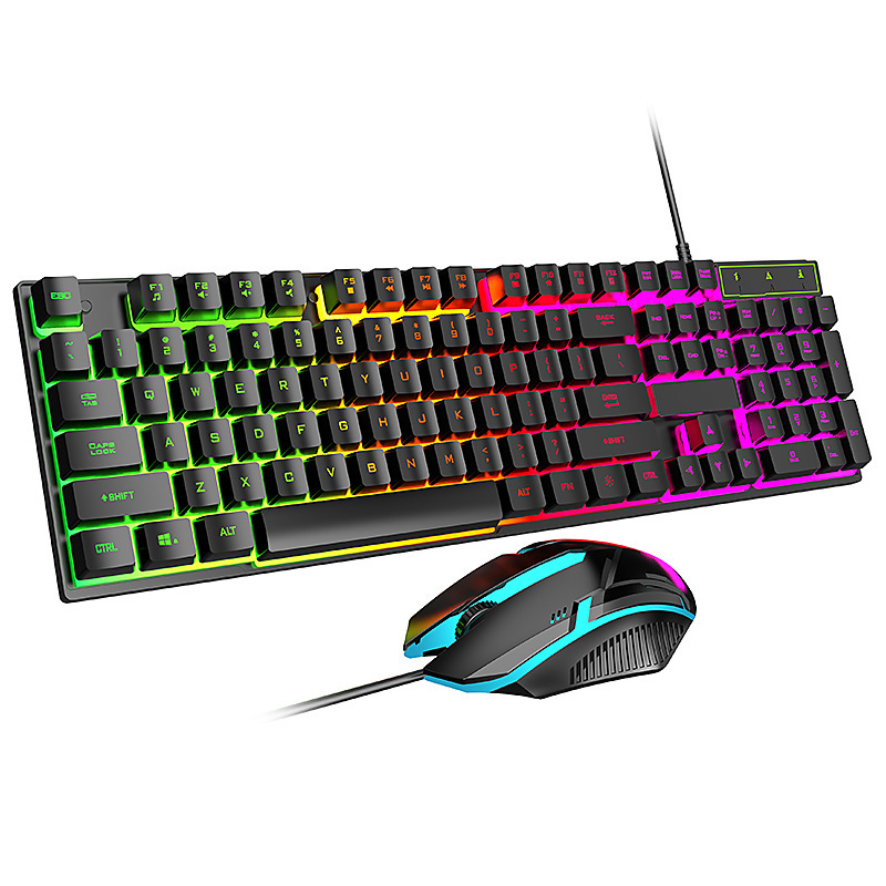 K320 有線ゲーミング キーボード マウス セット メタル パネル ビジネス オフィスおよび E スポーツ ゲーム用|undefined