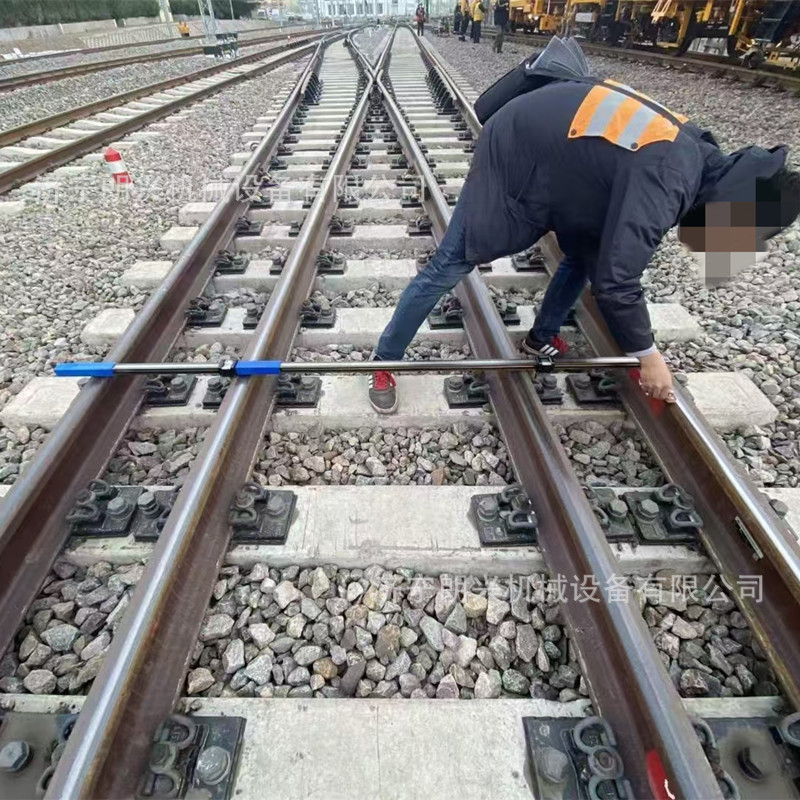 矿用测量数显轨距尺 铁路数字显示测量尺 轨距测量尺